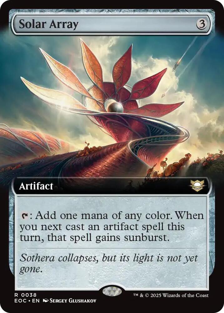 Solar Array (Extended Art) [Commander: Edge of Eternities] 38