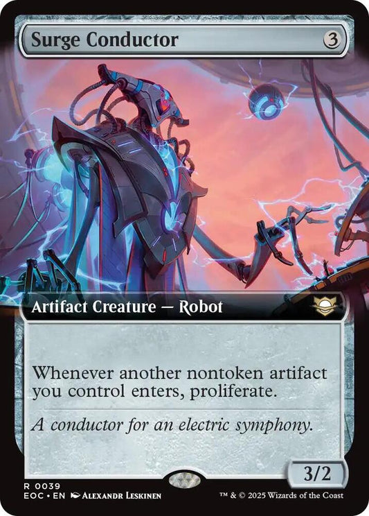 Surge Conductor (Extended Art) [Commander: Edge of Eternities] 39