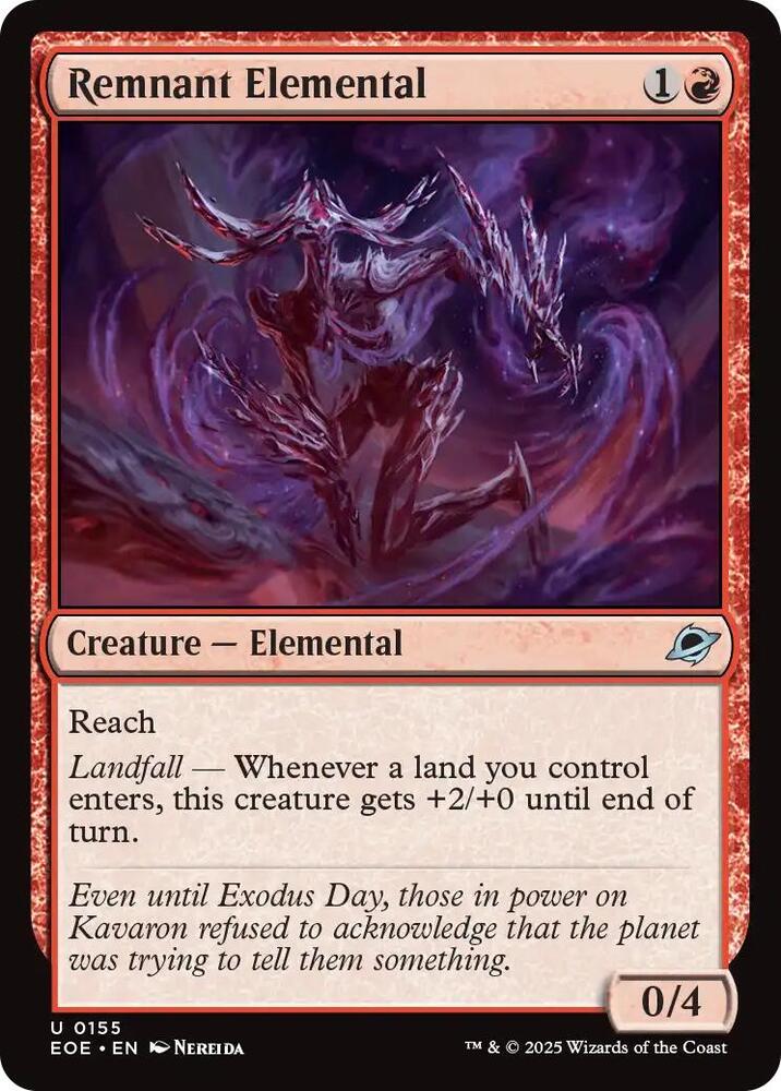 Remnant Elemental [Edge of Eternities] 155