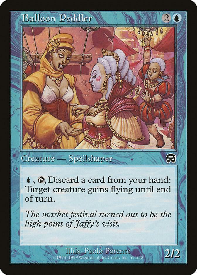 Balloon Peddler [Mercadian Masques] 59