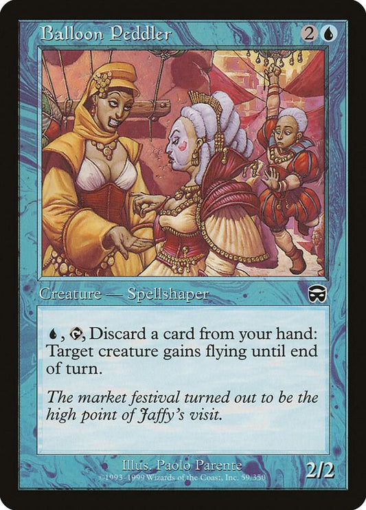Balloon Peddler [Mercadian Masques] 59