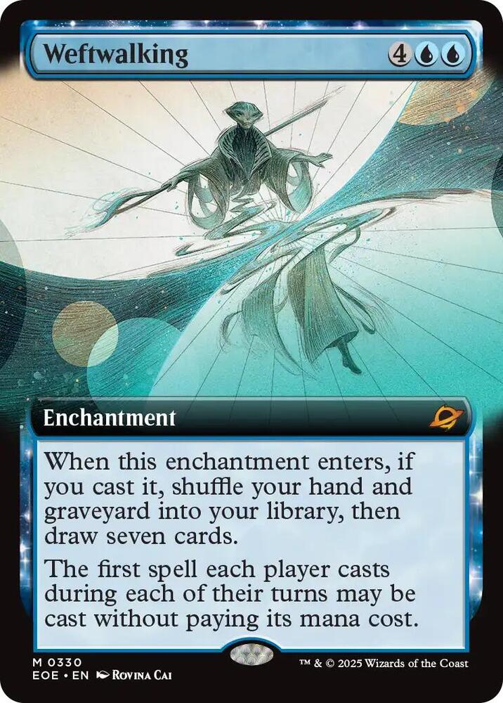 Weftwalking (Extended Art) [Edge of Eternities] 330