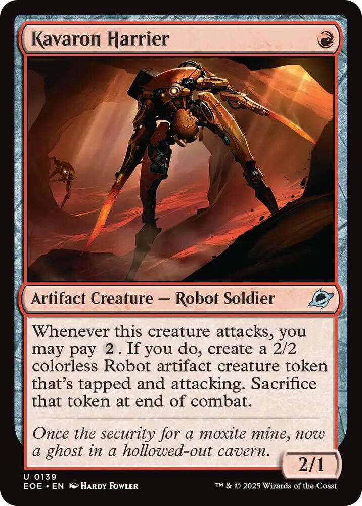 Kavaron Harrier [Edge of Eternities] 139