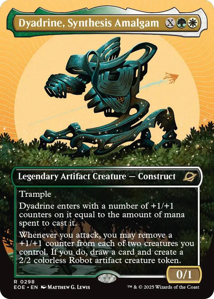 Dyadrine, Synthesis Amalgam (Borderless) [Edge of Eternities] 298