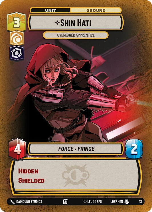 Shin Hati - Overeager Apprentice [Legends of the Force: Weekly Play Promos] 13