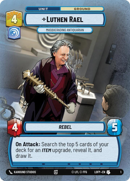 Luthen Rael - Masquerading Antiquarian [Legends of the Force - Weekly Play Promos] 1