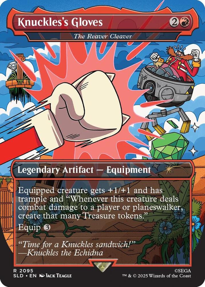 Knuckles's Gloves - The Reaver Cleaver [Secret Lair Drop Series] 2095