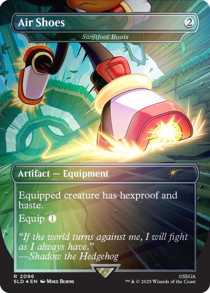 Air Shoes - Swiftfoot Boots (Rainbow Foil) [Secret Lair Drop Series] 2096