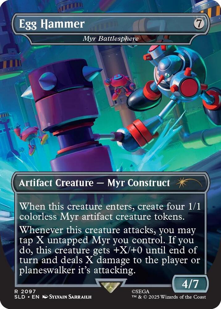 Egg Hammer - Myr Battlesphere [Secret Lair Drop Series] 2097