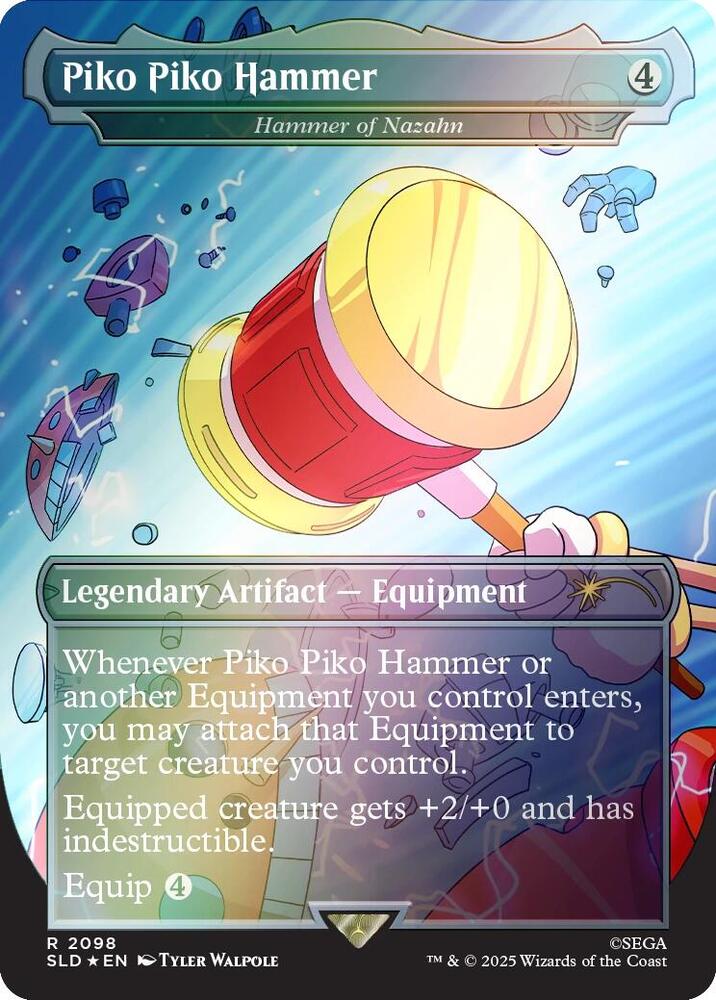 Piko Piko Hammer - Hammer of Nazahn (Rainbow Foil) [Secret Lair Drop Series] 2098