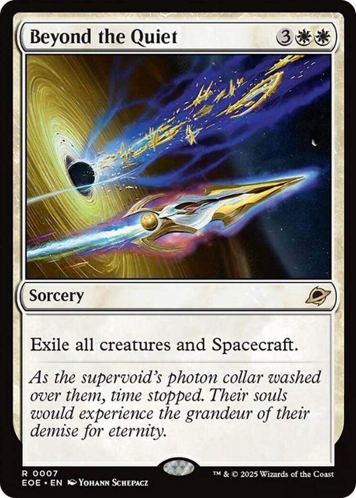 Beyond the Quiet [Edge of Eternities] 7