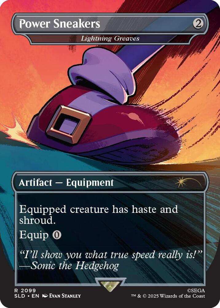 Power Sneakers - Lightning Greaves [Secret Lair Drop Series] 2099