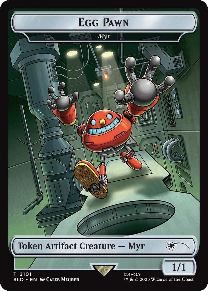 Egg Pawn - Myr Token [Secret Lair Drop Series] 2101