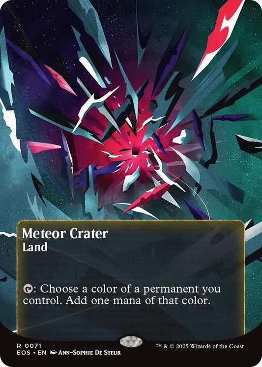 Meteor Crater (0071) (Borderless) [Edge of Eternities: Stellar Sights] 71