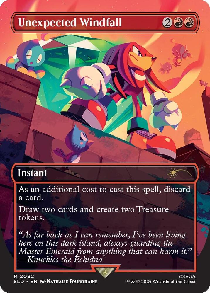 Unexpected Windfall (2092) [Secret Lair Drop Series] 2092