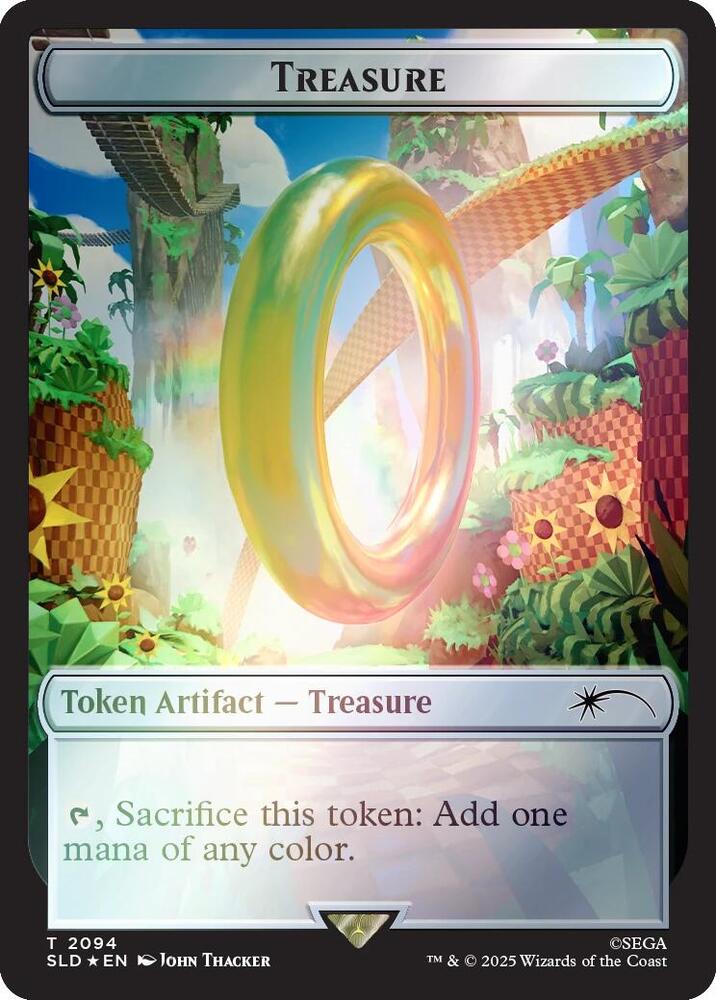 Treasure Token (2094) (Rainbow Foil) [Secret Lair Drop Series] 2094