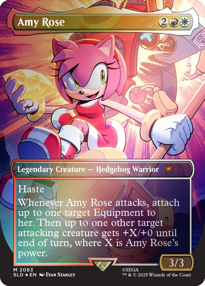 Amy Rose (Rainbow Foil) [Secret Lair Drop Series] 2083