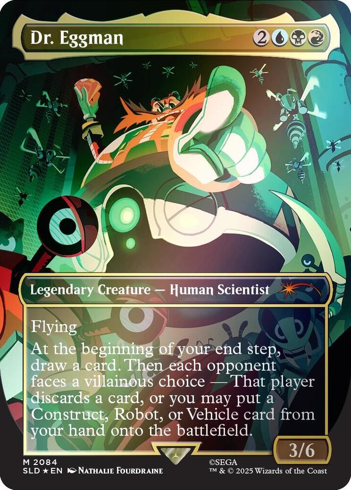 Dr. Eggman (Rainbow Foil) [Secret Lair Drop Series] 2084