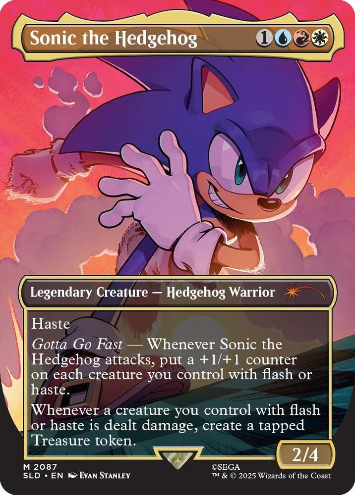 Sonic the Hedgehog [Secret Lair Drop Series] 2087