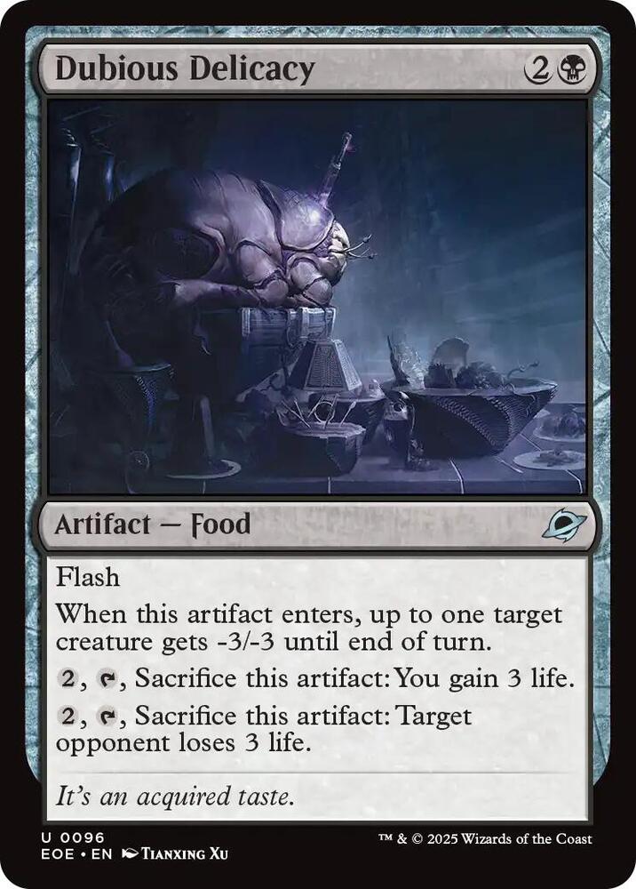 Dubious Delicacy [Edge of Eternities] 96