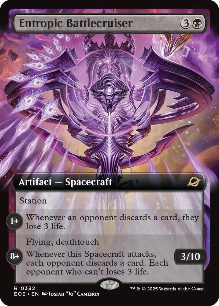 Entropic Battlecruiser (Extended Art) [Edge of Eternities] 332