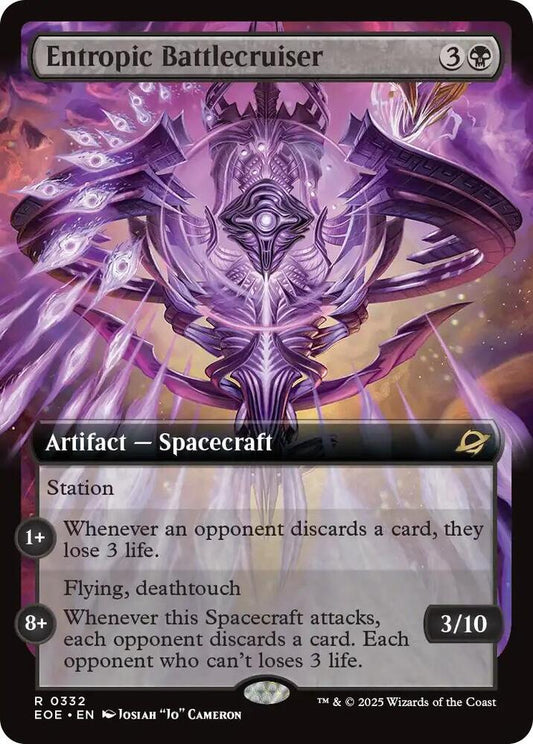 Entropic Battlecruiser (Extended Art) [Edge of Eternities] 332