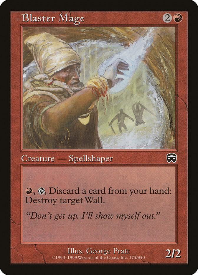 Blaster Mage [Mercadian Masques] 175