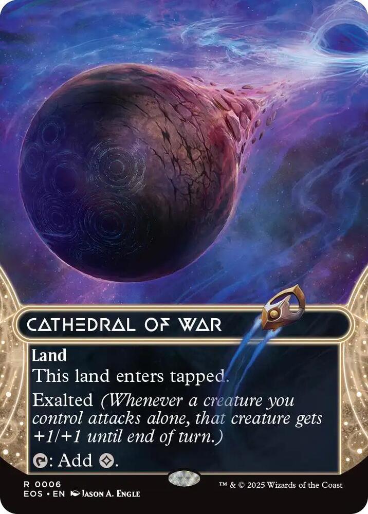 Cathedral of War (0006) (Borderless) [Edge of Eternities: Stellar Sights] 6