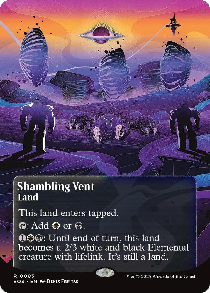 Shambling Vent (0083) (Borderless) [Edge of Eternities: Stellar Sights] 83