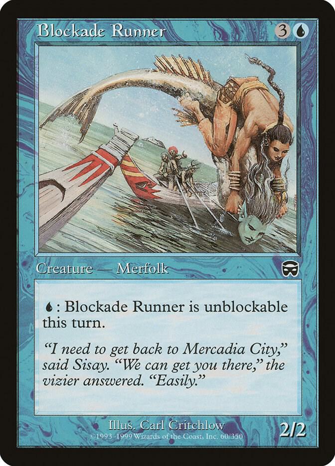 Blockade Runner [Mercadian Masques] 60