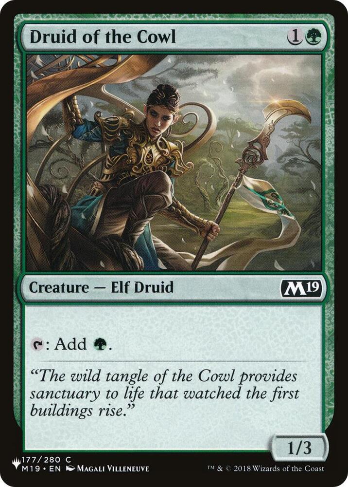 Druid of the Cowl [The List Reprints] 177