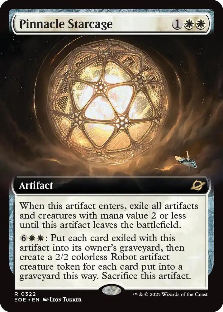 Pinnacle Starcage (Extended Art) [Edge of Eternities] 322