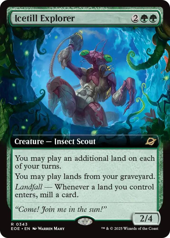 Icetill Explorer (Extended Art) [Edge of Eternities] 343