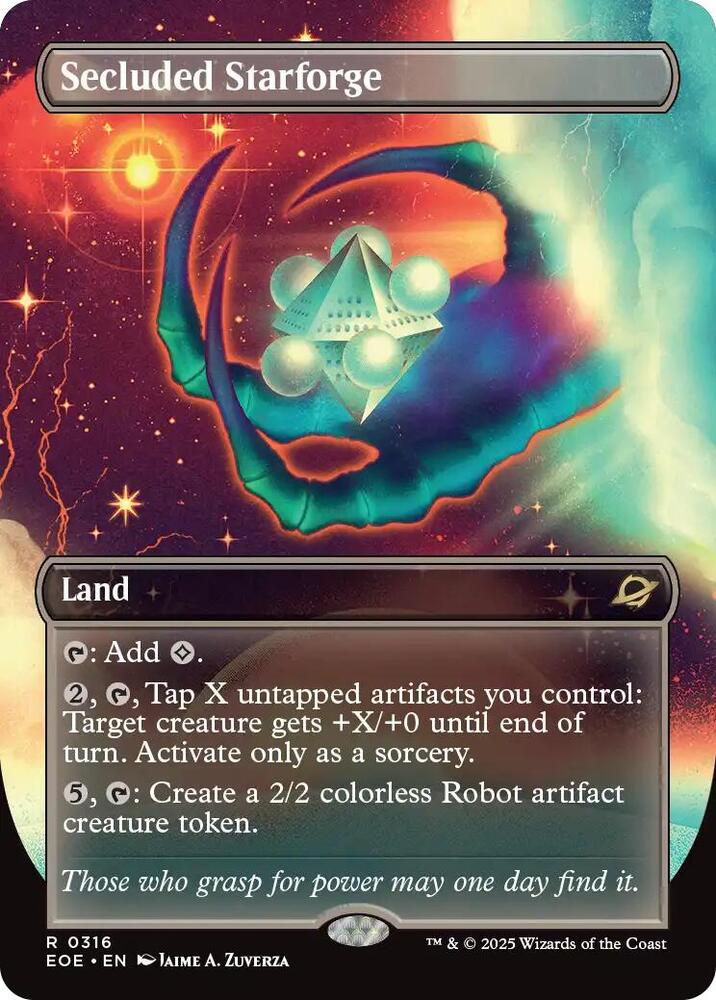 Secluded Starforge (Borderless) [Edge of Eternities] 316