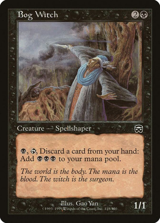 Bog Witch [Mercadian Masques] 118