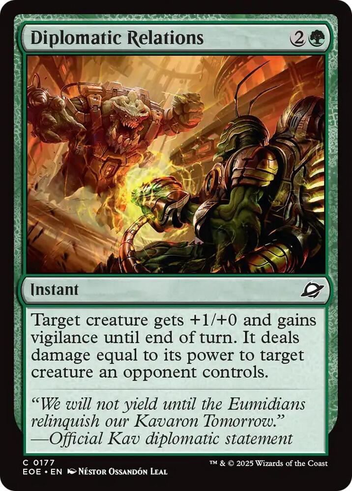 Diplomatic Relations [Edge of Eternities] 177