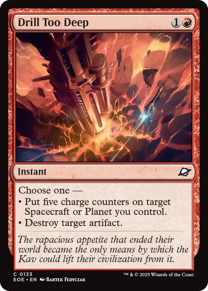 Drill Too Deep [Edge of Eternities] 133