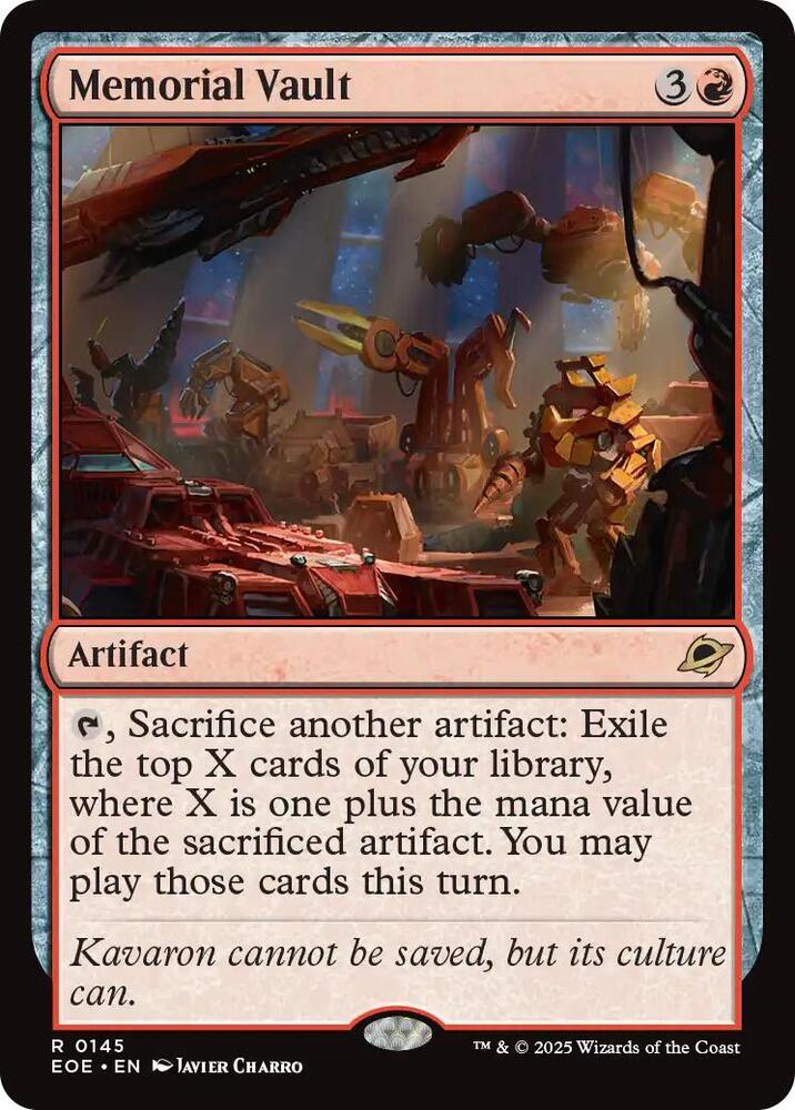 Memorial Vault [Edge of Eternities] 145