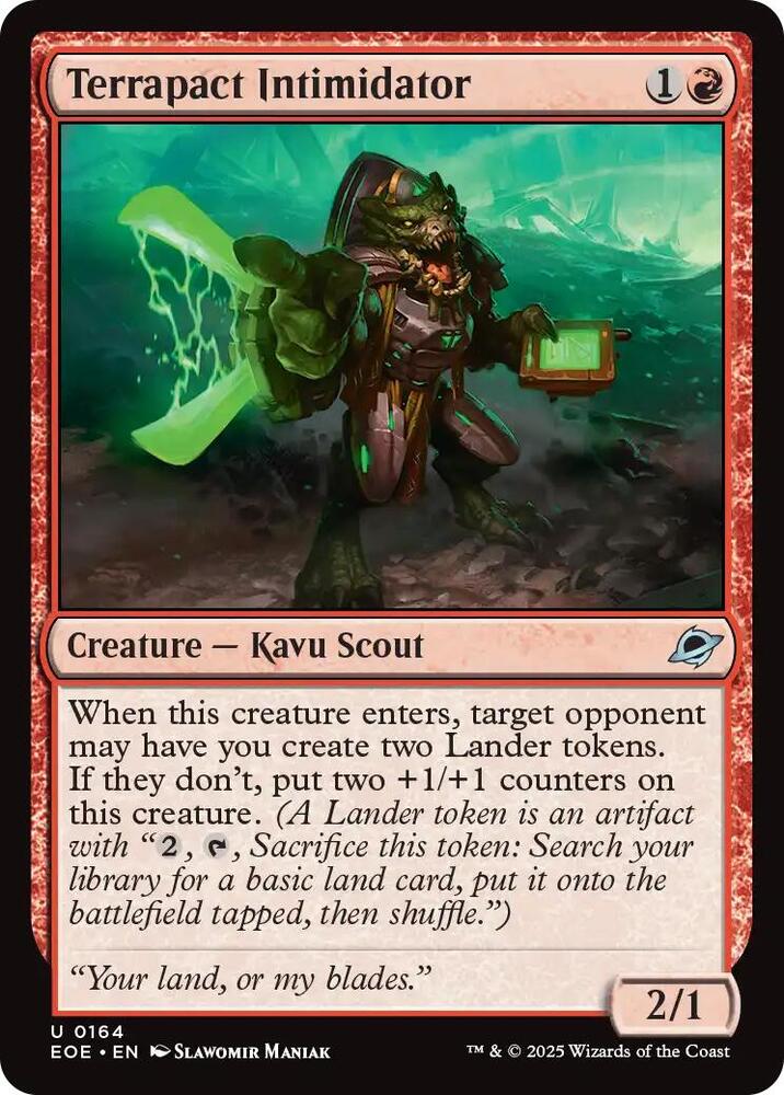 Terrapact Intimidator [Edge of Eternities] 164