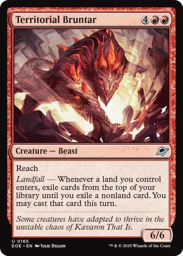Territorial Bruntar [Edge of Eternities] 165