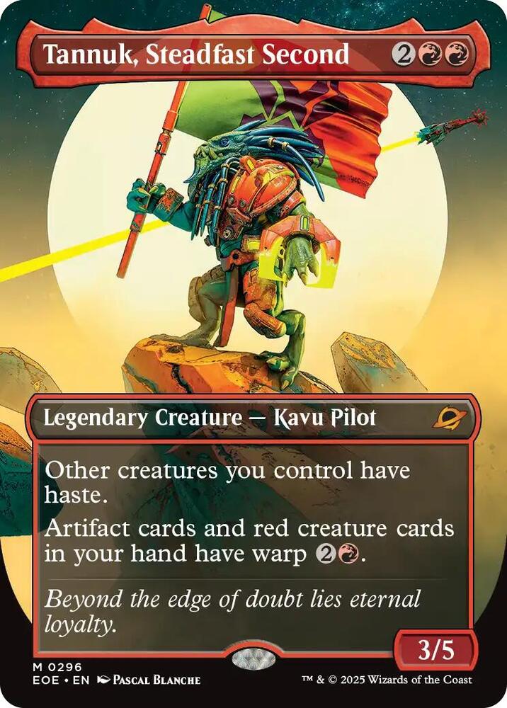 Tannuk, Steadfast Second (Borderless) [Edge of Eternities] 296