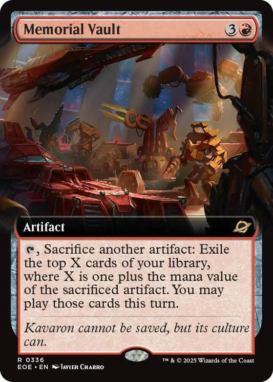 Memorial Vault (Extended Art) [Edge of Eternities] 336