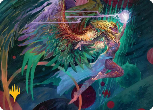 Exalted Sunborn Art Card (Gold-Stamped Signature) [Art Series: Edge of Eternities] 3