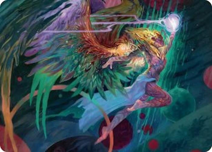 Exalted Sunborn Art Card [Art Series: Edge of Eternities] 3