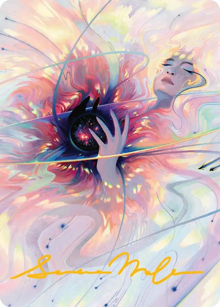 Beyond the Quiet Art Card (Gold-Stamped Signature) [Art Series: Edge of Eternities] 38