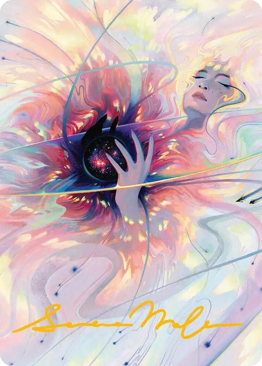 Beyond the Quiet Art Card (Gold-Stamped Signature) [Art Series: Edge of Eternities] 38