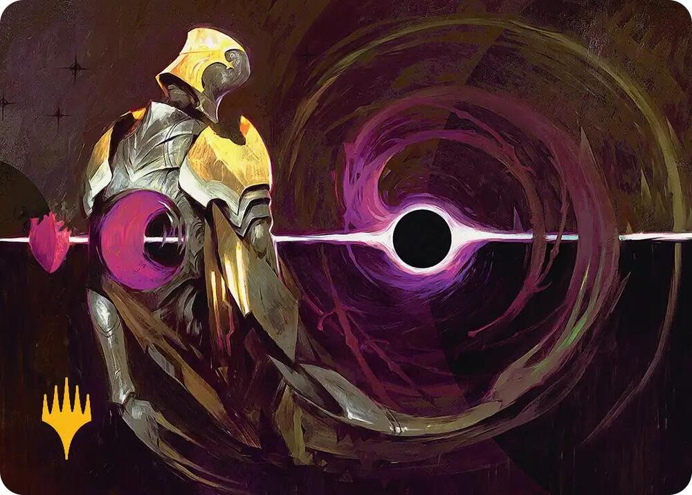 Gravkill Art Card (Gold-Stamped Planeswalker Symbol) [Art Series: Edge of Eternities] 14