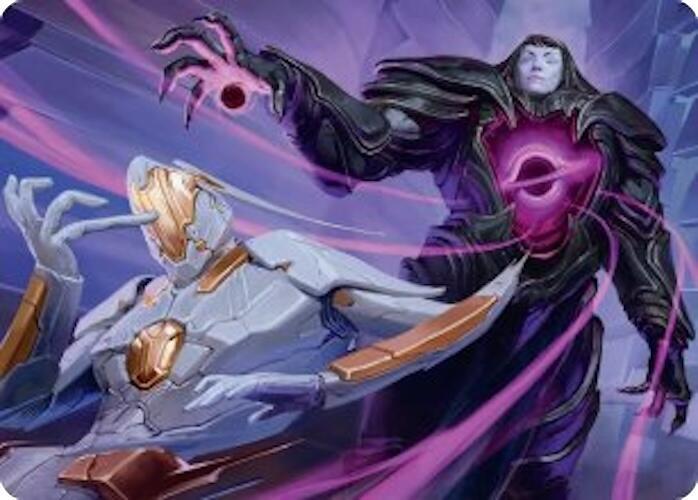 Lightless Evangel Art Card [Art Series: Edge of Eternities] 15