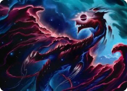 Nova Hellkite Art Card (18/54) [Art Series: Edge of Eternities] 18