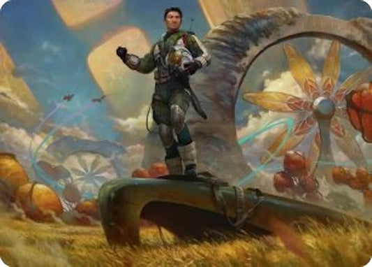 Galactic Wayfarer Art Card [Art Series: Edge of Eternities] 21